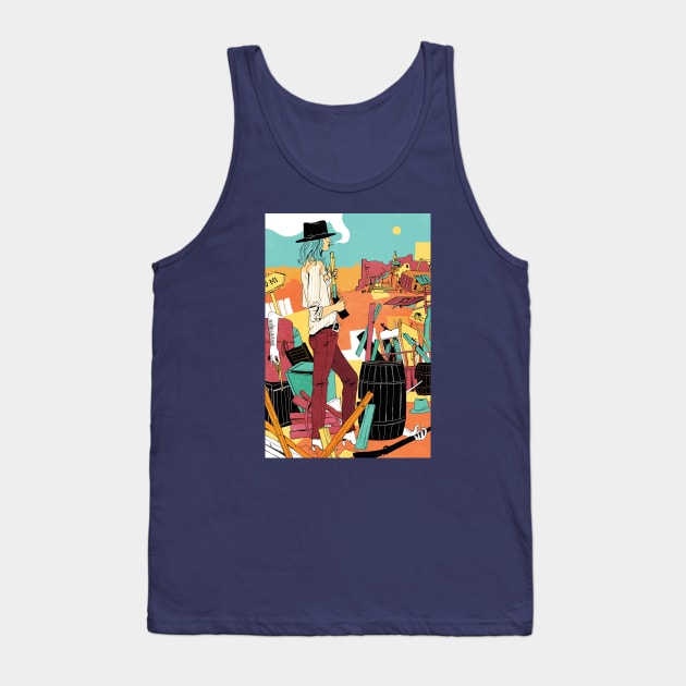 Cowgirl Tank Top by mhirshon